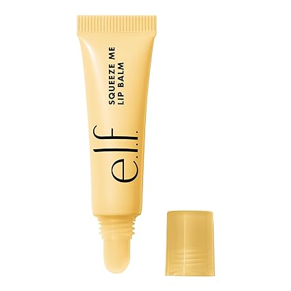 e.l.f. Squeeze Me Lip Balm, Moisturizing Lip Balm For A Sheer Tint Of Color, Infused With Hyaluronic Acid, Vegan & Cruelty-free, Vanilla Frosting