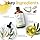 Artnaturals Organic Rosemary Castor Hair Oil + Massager Set - 4 oz with Coconut & Olive Oil for Dry, Damaged & Split Ends