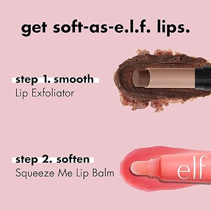 e.l.f. Squeeze Me Lip Balm, Moisturizing Lip Balm For A Sheer Tint Of Color, Infused With Hyaluronic Acid, Vegan & Cruelty-free, Vanilla Frosting